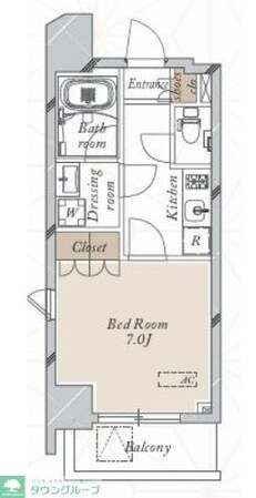 オープンブルーム川口の物件間取画像